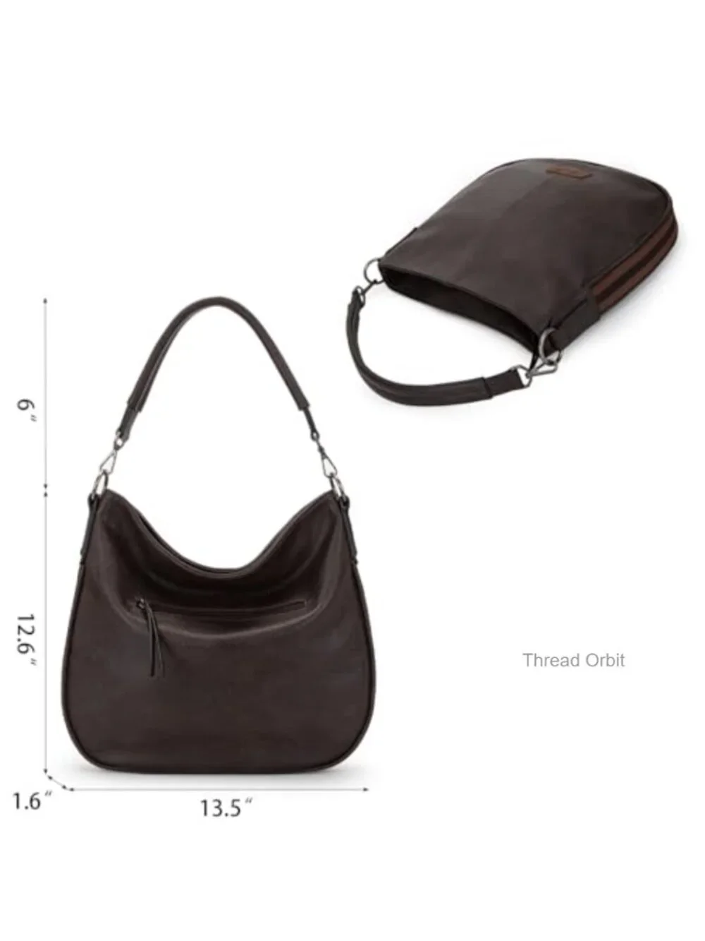 Wrangler Hobo Bags Crossbody Bag for Women Shoulder Purse Handbags with